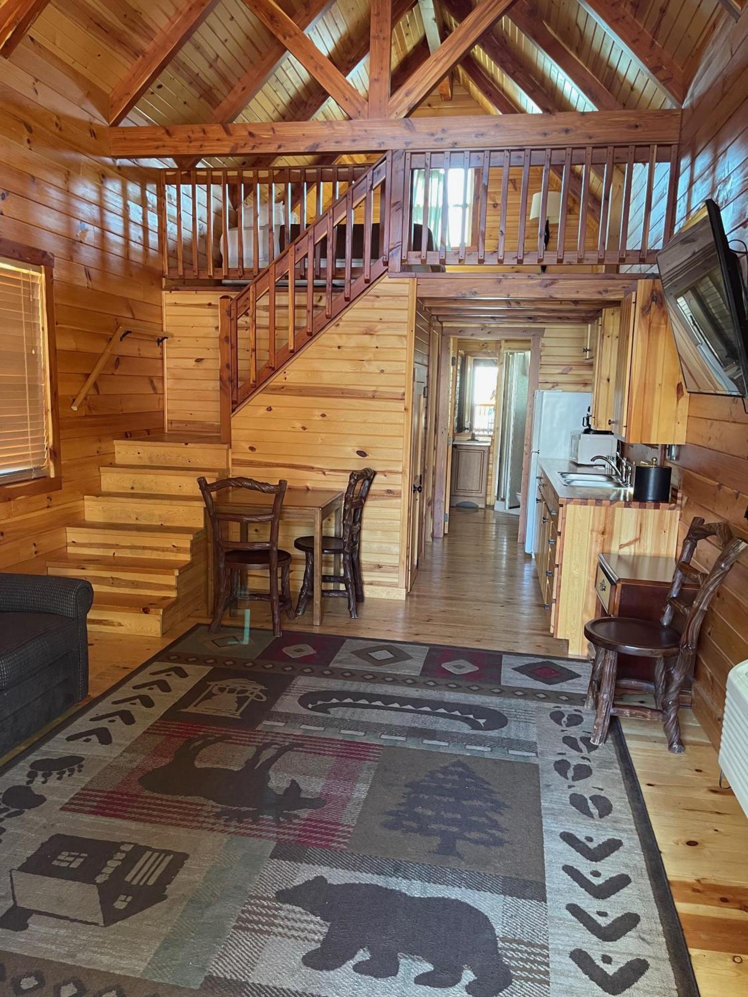 Cabins Of Mackinac & Lodge Mackinaw Stadt Exterior foto